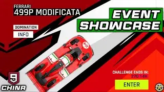 Asphalt 9 CN: Ferrari 499P Modificata Domination Event Showcase