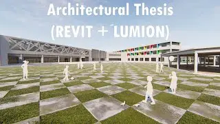 Refugee Infantile Care Center ( Walk-through Autodesk Revit + Lumion )