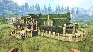 ARK: Build Nordic large hall of the valhalla part 2
