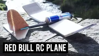 How to Make an R/C Airplane From an actual Red Bull