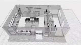 Cozinha Industrial em inox, voltada para produção de alimentos