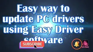 Easy way to update PC drivers using Easy Driver software