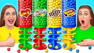 Eating Only One Colored Food For 24 Hours Challenge | Funny Food Situations by Multi DO Challenge