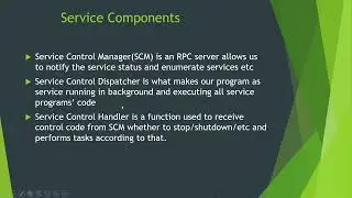 Introduction to Windows Services