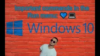 Important commands in the Run menu: 💙💻| 💙💻Run اوامر مهمة في قائمة ال