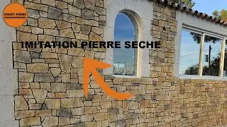 FACADE DESIGN RENOVATION IMITATION PIERRE! ( Enduit pierre )