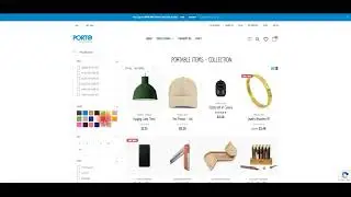 Porto Shopify (How to use Collection Filtering on Collection Page)
