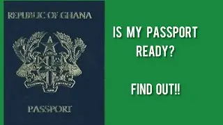 How to Know if Your Passport is Ready @passportHelpline24 @GhanaWebTV @WODEMAYA @TV3Ghana