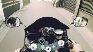 Footage Riding With Yamaha R6