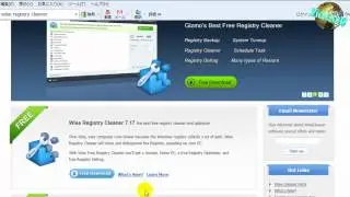Wise Disk Cleaner and  Registry Cleaner (簡単な使い方) HD 720p