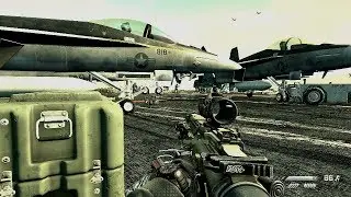 ДЕРЗКОЕ НАПАДЕНИЕ НА АВИАНОСЕЦ США ! В Игре про Современную Войну Call of Duty Ghosts