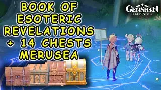 Book of Esoteric Revelations + Enigmatic Page Locations (+ 14 CHESTS in MARUSEA) GENSHIN IMPACT 4.0
