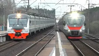 Электропоезда ЭД4М-0468 ЦППК, ЭП2Д-0080 ЦППК