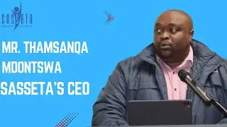 SASSETA's CEO outlining the role played by SASSETA in curbing the rate of unemployement in SA.