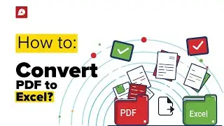 How to convert a PDF document to Excel with PDF Extra?