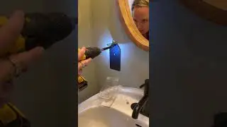Adding A Wall-Mounted Soap Dispenser To Our Small Bathroom