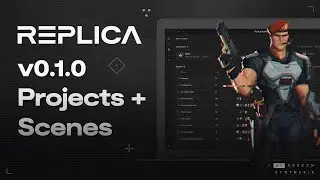 Replica Studios v0.1.0 (Projects + Scenes Update)