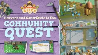 Harvest and Contribute to the Community Quest | My Neighbor Alice