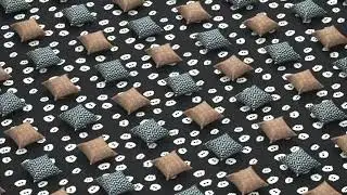 Cinema 4D pillow loop Animation | Octane Render