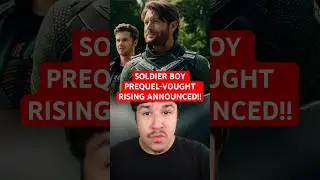 SOLDIER BOY PREQUEL VOUGHT RISING ANNOUNCED!!!