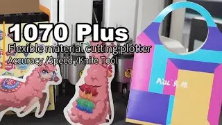 AOL-1070PLUS Digital cutting plotter for cardboard sticker