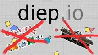 ТАНЧИКИ НА ДЕНДИ И WORLD OF TANKS ОТДЫХАЮТ | DIEP.IO