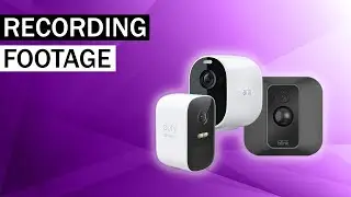 Testing recording response times and video quality on the top wire free security cameras.