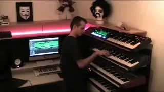 Laserdance - Humanoid Invasion, Cover by Chris van Buren