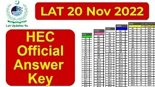 LAT 20 November 2022 Official Answer Key has been Uploaded | How To check Answer key | Full Detail
