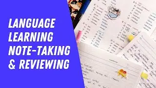 How to take language notes and review them 📝