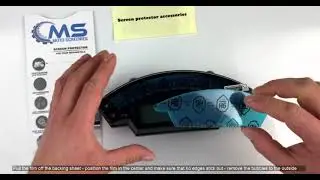 How to Install Moto Screenies Dashboard Screen Protector for Aprilia - BMW - Ducati - KTM - Yamaha