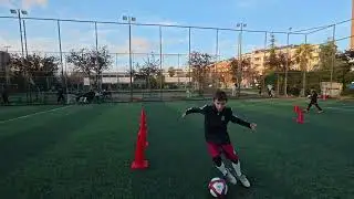 (ANTRENÖR GÖZÜNDEN) U-9 TAKIMI TOP TEKNİĞİ ÇALIŞMASI YAPTIK ⚽️😎