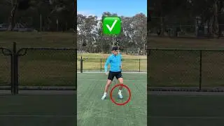 The right way to Recieve the Ball 🔥