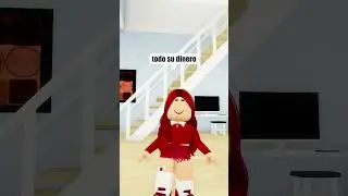 HERMANA MALVADA LE ROBA EL REGALO A SU HERMANO Y ÉL INTENTA VENGANSE EN BROOKHAVEN🧹#shorts