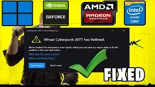 Cyberpunk 2077 Error Fix | Cyberpunk 2077 has flatlined Error Fix 100% | Launch issue fix(2024)