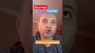 Штутгарт Гамбург Прогноз! 01.06.2023