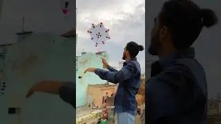 FLYING BIGGEST UNIQUE KITE,Kite Flying,Kite Flying 2025,kite lover,Yogesh 01