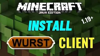 How To Install Best Hack Client in Minecraft | WURST Client Download in Minecraft 1.19+ | Tech Sperm