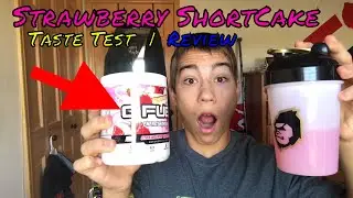 STRAWBERRY SHORTCAKE G-FUEL | TASTE TEST/REVIEW