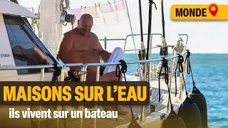 Bateaux-maisons : ces Français vivent sur des bateaux de LUXE
