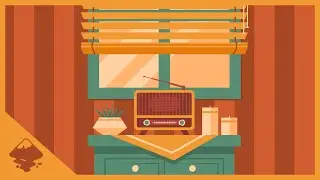Blast from the Past! | Retro Radio | Inkscape Speedart