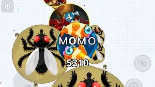 Agario Mobile Best Moments With (  ABID CHAOS & SILVER ) Duo Distraction With Abid 💀