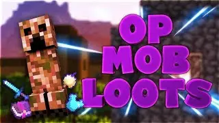 Minecraft But All Mobs Tread OP Items