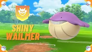 A Wild ✨ Shiny Wailmer ✨ Appeared! [Pokemon GO] #shorts