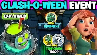 New Equipment & New Temporary Troops Coming In Clash O Ween Event In Clash Of Clans 🤯|