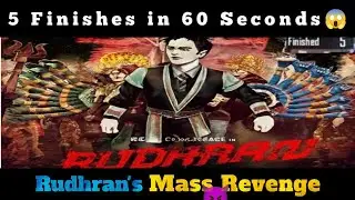 1v5 in 60 Seconds 🔥 | BGMI | Rudhran One Man Army