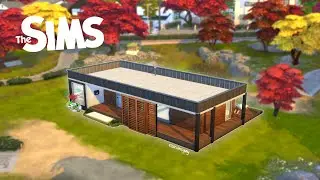 Modern Mountain Home // Stop Motion (Sims 4)