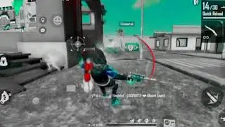 training graund headshot trick - free fire game play