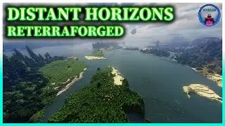Minecraft Has NEVER Looked BETTER 1.20.4 Distant Horizons ReTerraforged Bliss Shaders