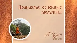 Пранаяма: основные моменты. Антон Чудин